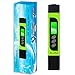 Digital TDS-Meter, Accurate and Reliable, HoneForest TDS, EC & Temp Meter 3 in 1, 0-9990ppm, Ideal Water-Tester-PPM-Meter(Green)