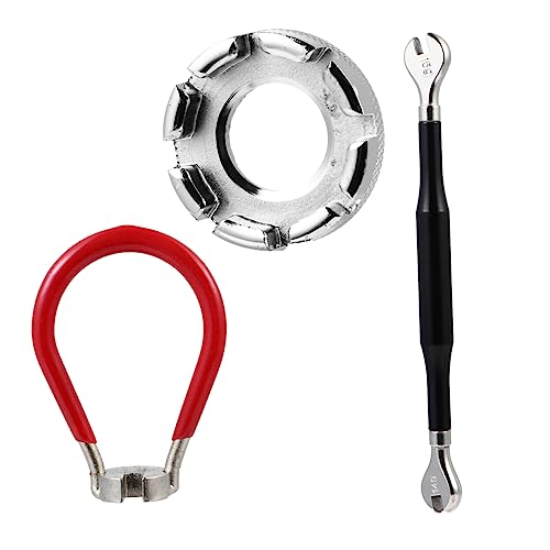 LAPYAPPE 1Set Bike Spoke Wrench Durable Tool for Spoke Checking and Professional Design for Spoke Nipples Essential Bike Accessory for Cyclists