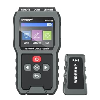 NF-8128 Ethernet Cable Tester with Local Alignment Remote Alignment ...
