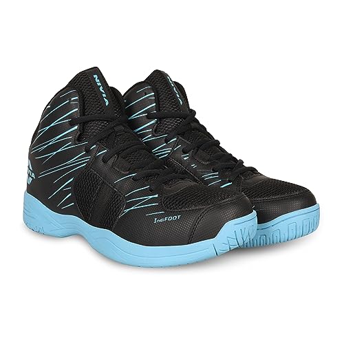 Nivia Panther 3.0 Basketball Shoes for Men, Soft Cushion EVA Inner Insole for Comfort & Support, Superior Fit, Stylish & Comfortable Design for Peak Performance, Ideal for Basketball Athletes