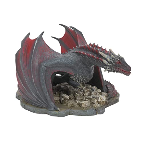 Department 56 Juego de Tronos Village Drogon, Figura de Pueblo, 12,5 cm de Alto