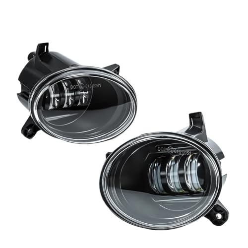 TNTGEBFVBG Fog Lamps For A1 For A4 Wagen For A5 For A6 B8 C7 For Q3 2009 2010 2011 2012 2013 2014 2pcs LED Fog Light Car Accessories For Poor Visibility