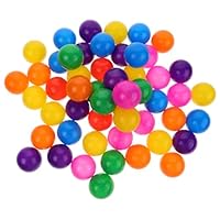 JOINPAYA 100pcs Toddler Pool Balls Soft Plastic Play Pen Balls for Babies Toys for Boys and Girls