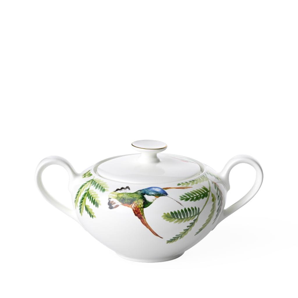 Villeroy & Boch 4381 0960 Amazonia Anmut Sugar/Jam Pot, Porcelain