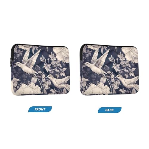 Funda para portátil 13-14 pulgadas impermeable con diseño floral miniatura 2