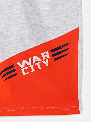 Image of Homegrown Boys 100% Cotton Bermuda Shorts Pack of 2 | Elastic Waist Casual Summer Shorts for Kids | 3-14 Years