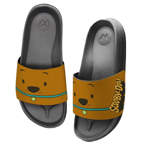 Popfunk Scooby Doo Face Unisex Adult Slides Adjustable Flip Flop Sandals Officially Licensed Hypd Slydr Switch™3