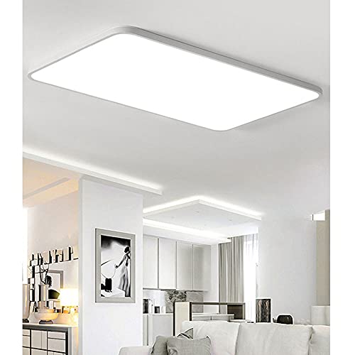 Grand lustre moderne carré LED pour éclairage de plafond intérieur réglable