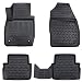 Tappetini Per Tayron 2025 ELMASLINE Tappetini In Gomma 3D Per VW TAYRON Dal 2025 Mild-Hybrid - Set Di 4, Bordo Alto 35 Mm, TPE Accessori Volkswagen Tayron