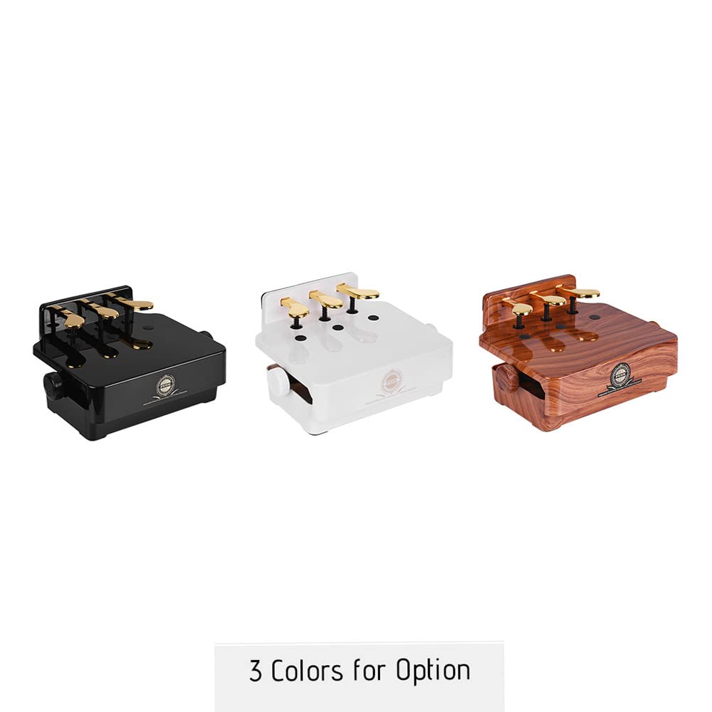 Piano Pedal Extender, Piano Pedal Extender Bench for Kids Adjustable Height with 3 Pedals Children Piano Teaching Aid Accessory