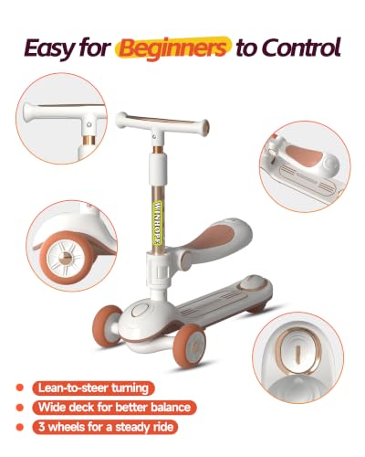 WinHope 2-in-1 Toddler Scooter