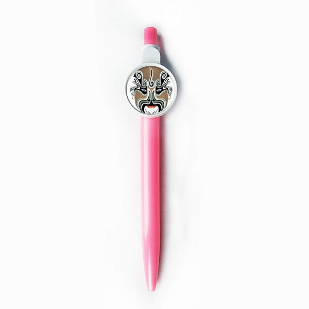 Stylo à bille rétractable Wangwujiang opéra de Pékin pour vos notes de bureau
