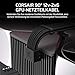 CORSAIR Typ 5 PSU 90° 12V-2x6 GPU-Stromkabel – Für NVIDIA GeForce RTX-Grafikkarten, Einfache Verbindung, Ultra-Flexibel, Thermischer Schutz – Stil A