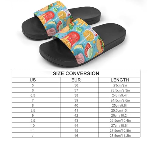 Fast Food House Sandals Non-Slip Bathroom Slippers Beach Summer Shoes for Men Women2