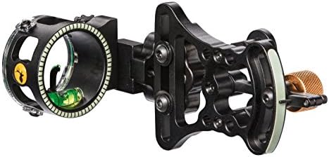 Trophy Ridge Pursuit Vertical Pin Bow Sight (Right Hand) , Black