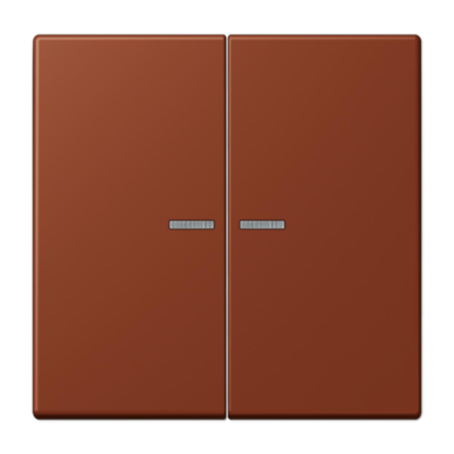 Double touche avec viseur LC4320D plaque interrupteur JUNG