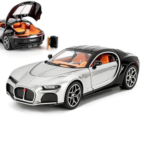 Carro de Juguete 1:32 Bugatti Atlantic con Sonido y Luces miniatura 1