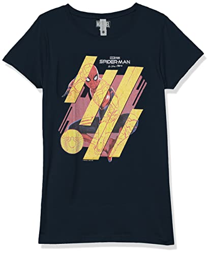 T-Shirt Marvel Esquisse Araignée Fille Cadeau d'Anniversaire Unique