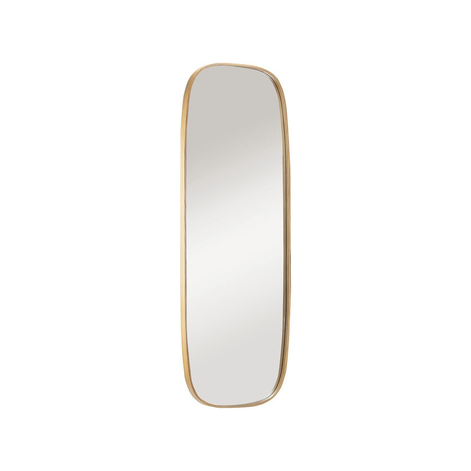 MOB-IN Espejo rectangular de roble Floki 50x140