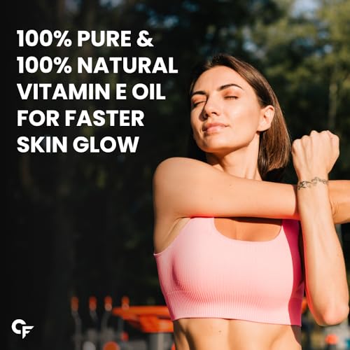 Carbamide Forte 400mg Vitamin E Capsules for Face and Hair 100% Natural Vitamin E Paraben Free- 120 Capsules - Image 6