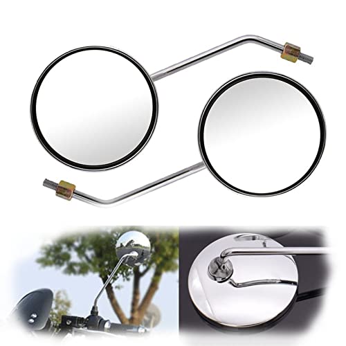 Espejo retrovisor de motocicleta con rosca de 8mm y 10mm para mejorar tu visión en ruta