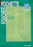  Droit, terminale STT (Pochette)