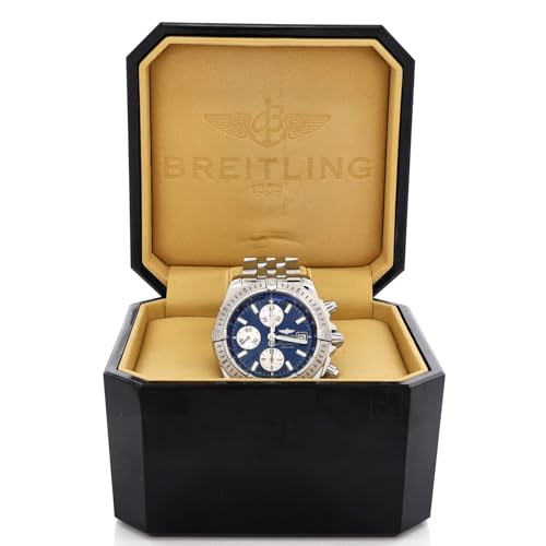 Pre-Loved Chronomat Evolution Chronometer Chronograph Automatic Watch Stainless Steel 442