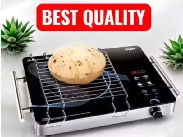 Image of Induction Infrared Grill Stand for cooking for Cooktop - Universal
