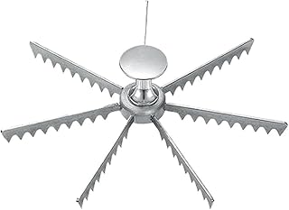 Aluminum Alloy Cake Marker and Portion Divider for Cakes - Multi-Size Cutting Guide with 5, 6, 7, 8, 9, 10, 12 Slices - Even Slice Baking Tool for Cheesecake, Layered Cake, Pizza(7 cuts)