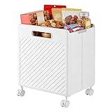 Transport Stable : Équipé de roulettes et d'un mécanisme de verrouillage, ce panier à linge roulant offre une mobilité fiable et un positionnement sécurisé. Il permet de déplacer le linge ment en maintenant l'équilibre sur n'importe quel sol pendant les tâches ménagères.