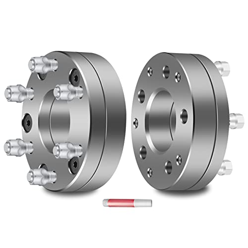 SCITOO 2X 5x5 to 6x5.5 Wheel Spacers Adapters with 14x1.5 78.1mm 2" 50mm 6 Lug fits for 1992-1999 for Blazer 2006-2010 for Commander