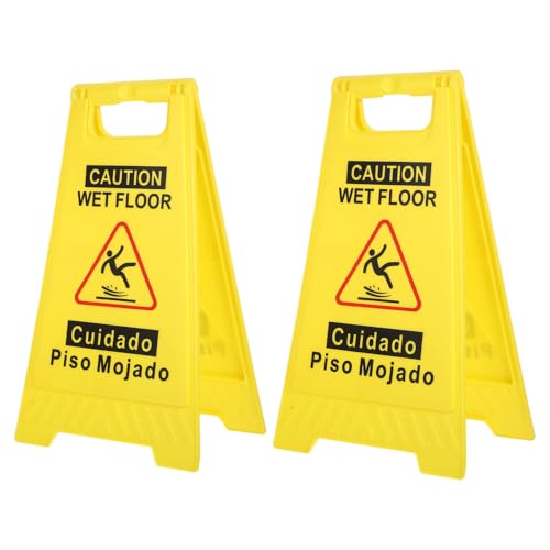 Panneau d'avertissement sol mouillé Alipis pliable pour éviter les chutes