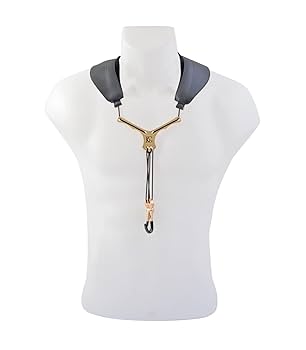 管楽器・吹奏楽器 Saxophone Zen Yoke Strap Amazon.com: BG ZEN Yoke Saxophone Leather Strap, Metal Snap