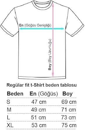 Erkek Basic Tişört - Regular Fit Bisiklet Yaka%100 Pamuklu