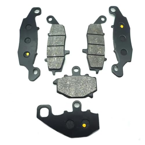 Plaquettes de frein ER6N et ER6F Kawasaki, garnitures avant arrière haute friction
