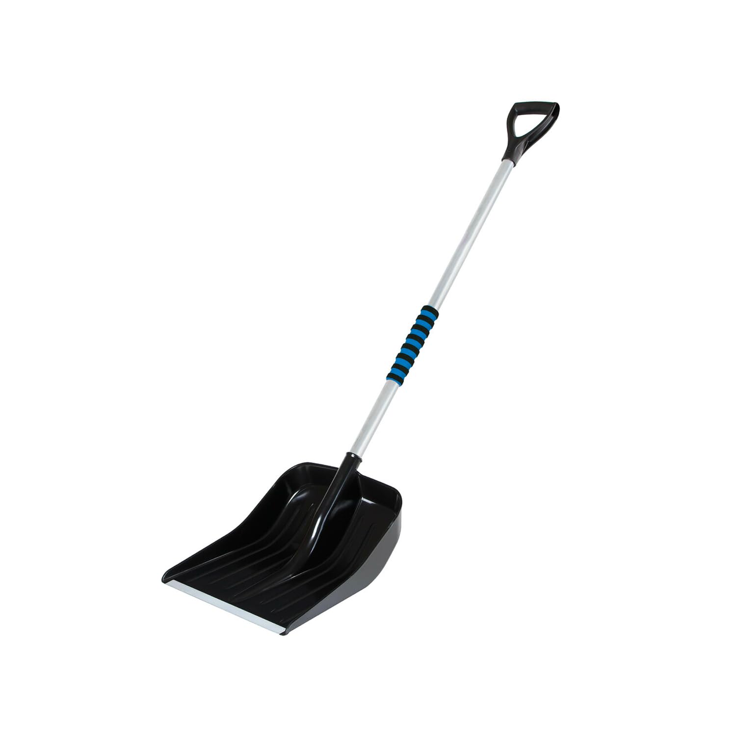Avilia Pala da Neve con Manico in Alluminio143x38x18 cm - Impugnatura Ergonomica Antisicivolo - Pala Sagomata a Forma di Cucchiaio - Resiste al Tempo e Agenti Atmosferici - Leggera e Facile da Usare