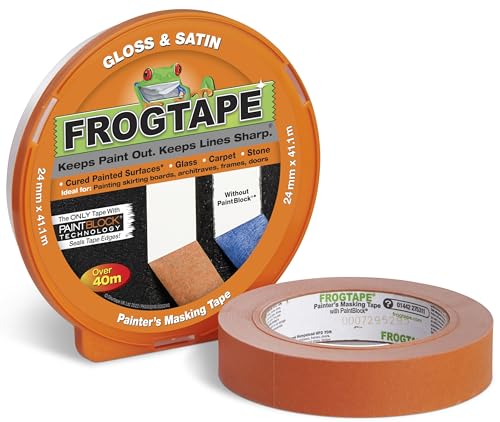 Frogtape Gloss and Satin 104200 Klebeband, 24mm x 41.1m