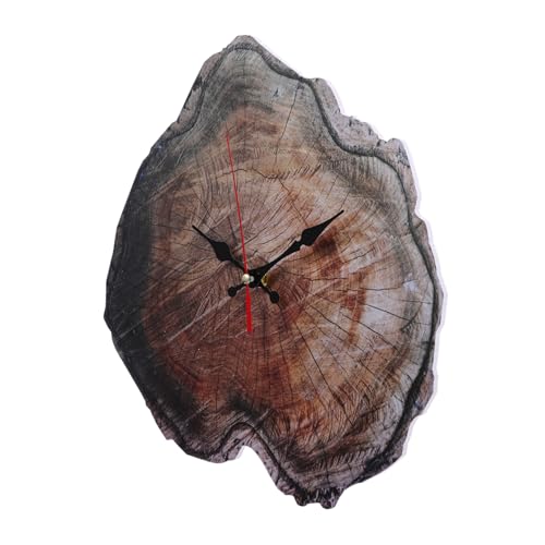 Yardenfun Murale Décorative Silencieuse Design Anneau Annuel pour Maison Bureau Pile