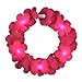 blinkee LED Pink Flower Crown Headband - Tropical Luau Accessory, 8