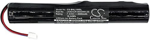 7.4V Battery Replacement for Bang & Olufsen J406/ICR18650NH-2S BeoLit 15, BeoLit 17, BeoPlay A2, BeoPlay A2 Active