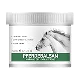Pferdebalsam kühlend (250ml) – kühlendes Massagegel für müde Muskeln & Gelenke mit angenehm...