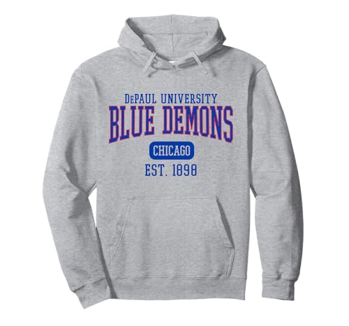 DePaul University Blue Demons Est Date Pullover Hoodie