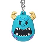 Disney Monsters Inc SULLEY EMOJI ICON BALL KEYRING
