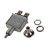 Larbi Toggle Switch Heavy Duty Push-Pull-On-Off Switch with 2 Position 4 Connection Terminals Rated