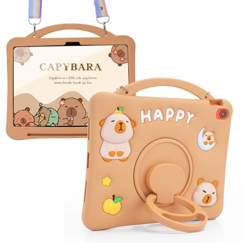 Capybara Kids Silicone Case for iPad 10.2 Inch 9th/8th/7th Generation