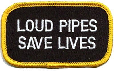 Innovative Ideas Loud Pipes Iron-On Embroidered Patch