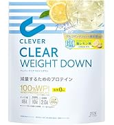 Amazon.co.jp: クレバー クリア ウエイトダウン プロテイン [WPI100
