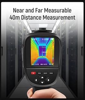Termocamera 256x192 con Dual-Light Fusion, -4~1022°F, Termocamera a Infrarossi Portatile per ispezione Domestica, Rilevamento di Perdite di Impianti Idraulici Elettrici HVAC e Manutenzione Meccanica