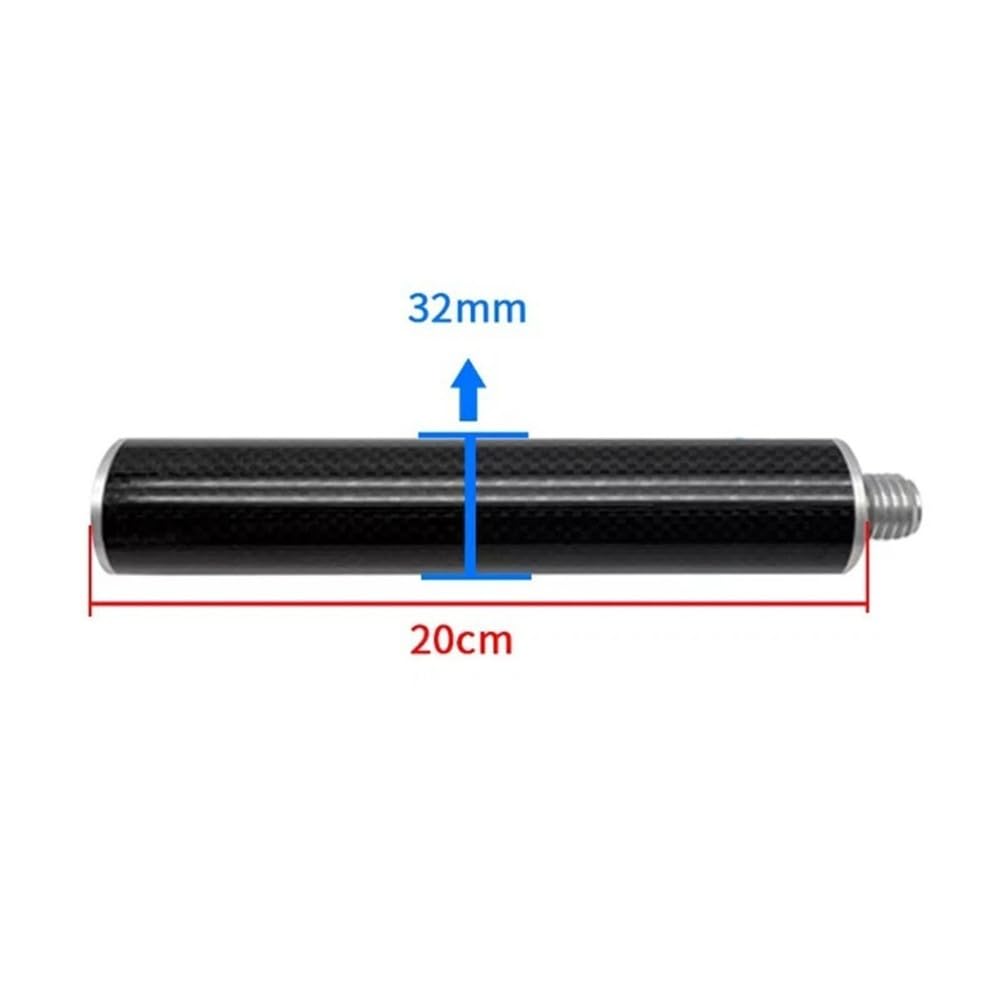 Compatible para Barra Fibra Carbono 32mm, Rosca 5/8x11 para GPS