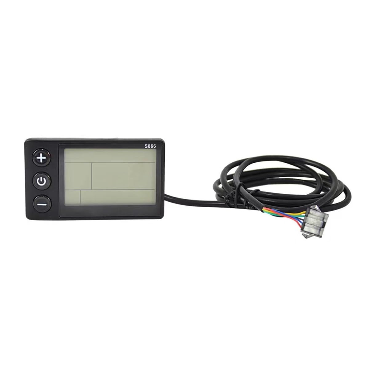 Ausi Contrôleur de moteur électrique sans balais 36 V 350 W, panneau d'affichage LCD étanche, kit de contrôleur pour vélo et trottinette électrique